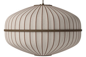 Bolia Tmavé dubové závěsné světlo Lucén Ellipse 60 cm