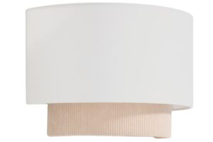 Kave Home Béžové nástěnné světlo Bianella 30 cm