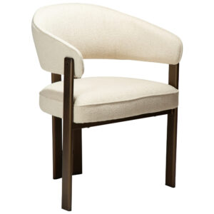 ​​​​​Dan-Form Krémově bílá bouclé jídelní židle DAN-FORM Duct