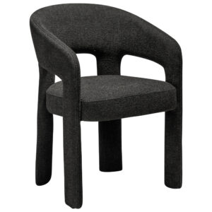 ​​​​​Dan-Form Černá bouclé jídelní židle DAN-FORM Splendor