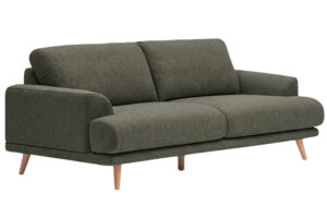 Kave Home Zelená trojmístná pohovka Karin 231 cm