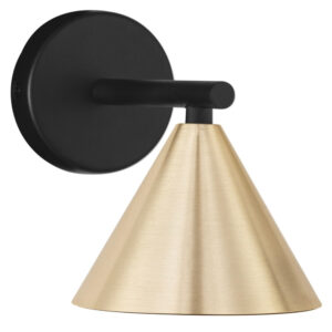 Nova Luce Zlaté kovové nástěnné světlo Conico