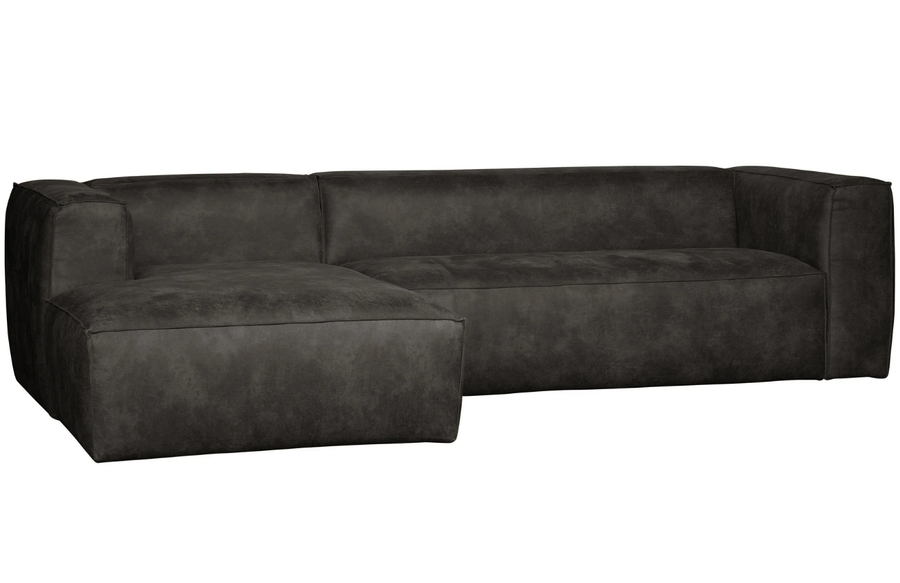 WOOOD Koženková rohová pohovka Bearny 305 cm