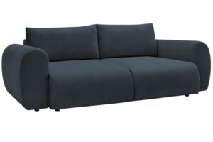 Bobochic Paris Tmavě modrá rozkládací pohovka Lucien 257 cm