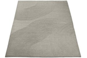 Bolia Světle šedý vlněný koberec Zen 170 x 240 cm