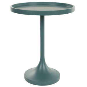 Zuiver Modrý lakovaný odkládací stolek JASON 46 cm