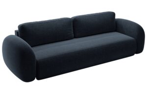 Maison Heritage Tmavě modrá rozkládací pohovka Kora 262 cm