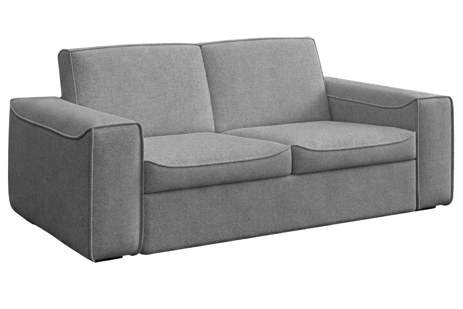 Mesonica Světle šedá rozkládací pohovka Munro 205 cm