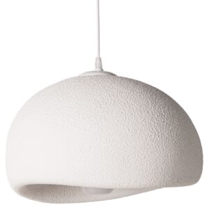 Micadoni Bílé závěsné světlo Edu 60 cm