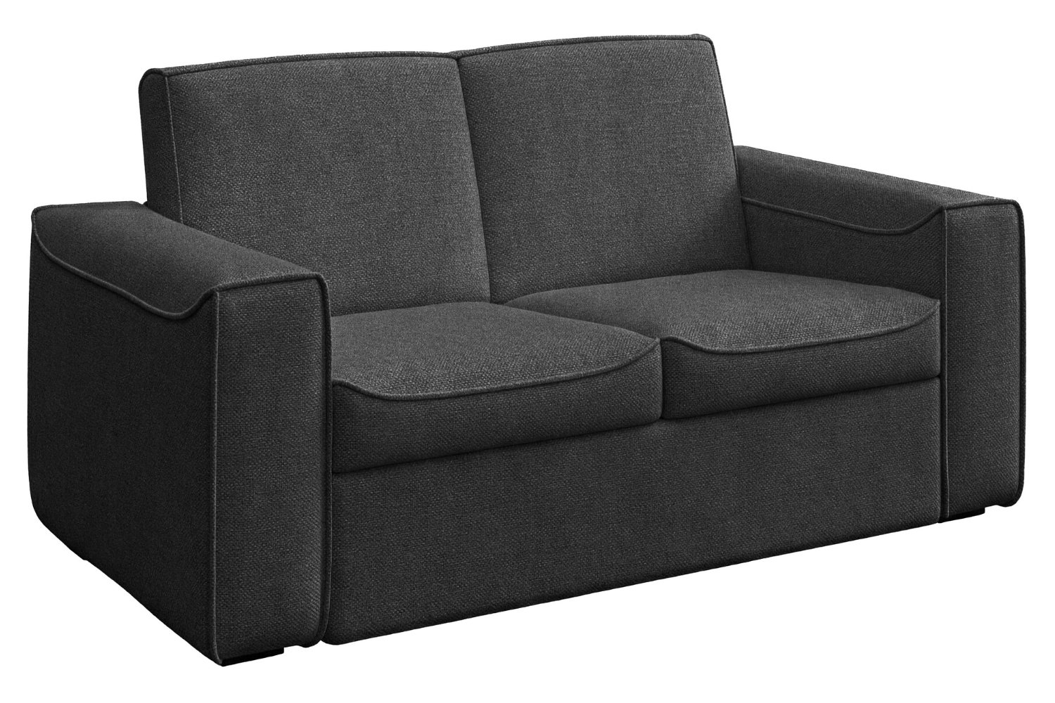 Mesonica Tmavě šedá rozkládací pohovka Muno 152 cm