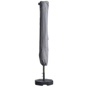 Kave Home Šedý ochranný obal na slunečník Iria 220 x 55 cm