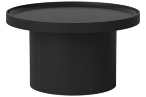 Bolia Černý dubový konferenční stolek Plateau 61 cm