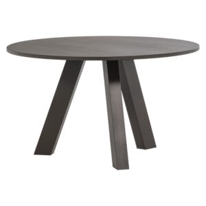 WOOOD Hnědý dubový kulatý jídelní stůl Rhonda ø 129 cm