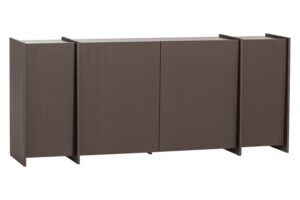 WOOOD Hnědá dřevěná komoda Brock 200 x 44 cm