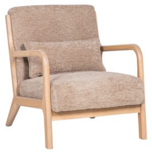 WOOOD Béžové křeslo Mark