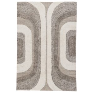 WOOOD Šedobílý koberec Moro 170 x 240 cm