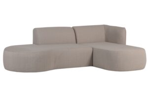 WOOOD Béžová zahradní rohová pohovka Chios 258 cm