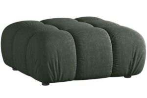 Micadoni Tmavě zelená podnožka Bellis II. 94 x 94 cm