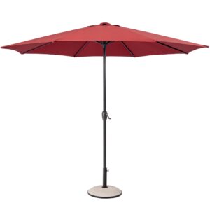 Bizzotto Červený slunečník Kalife Ø 300 cm