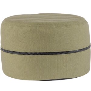 Bizzotto Zelený zahradní puf Gulizar Ø 50 cm