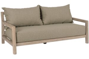 Bizzotto Dřevěná zahradní pohovka Maynard 180 cm s polštáři