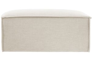 Micadoni Světle béžová podnožka Milton 60 x 60 cm