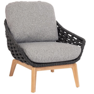 Bizzotto Šedé zahradní křeslo Tamires