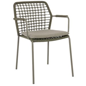 Bizzotto Zelená zahradní židle Canar