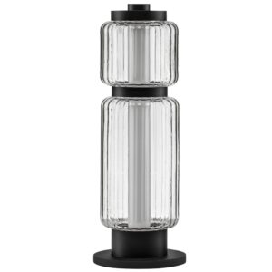 Nova Luce Skleněná stolní LED lampa Liessa