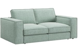 Micadoni Zelená dvoumístná pohovka Pola 206 cm