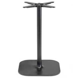 SCAB Černá kovová stolová podnož Rhino 73 cm