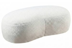 Mesonica Bílá podnožka Galet 120 x 70 cm