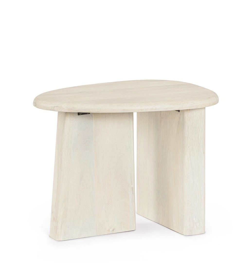 BIZZOTTO konferenční stolek ZACATECAS 60x45 cm světlý