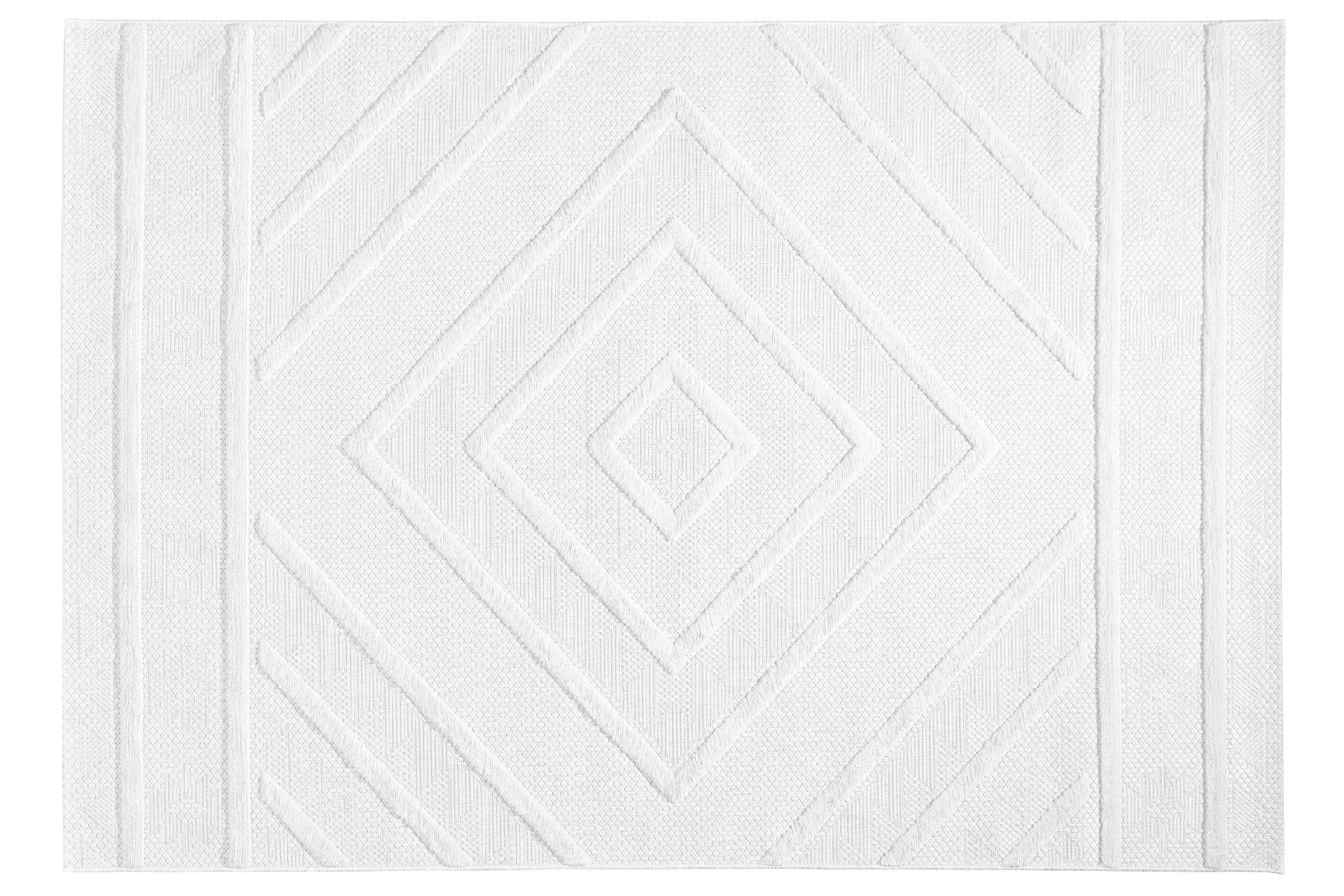 CONCEPTUM HYPNOSE Koberec SILVA bílý 120x180cm čtverce