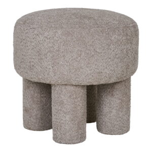 House Nordic Pouf PERTH světle šedý