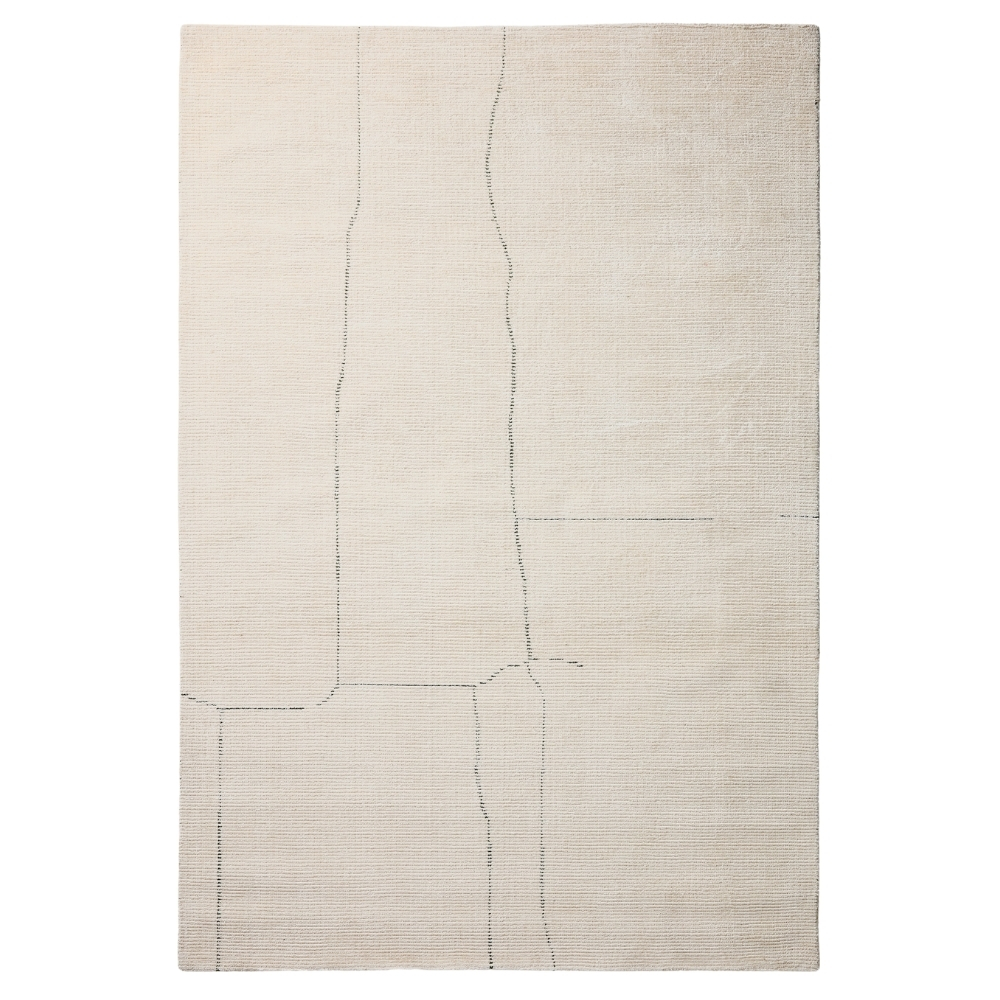 Kave Home Béžový koberec Lisdan 160 x 230 cm