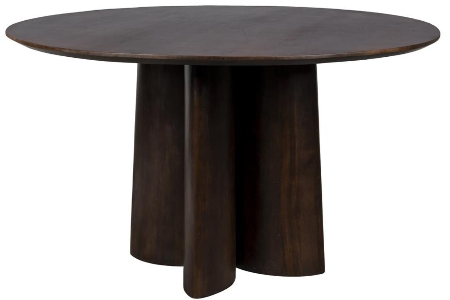 Housecraft Living Hnědý dřevěný jídelní stůl Balder ø 130 cm