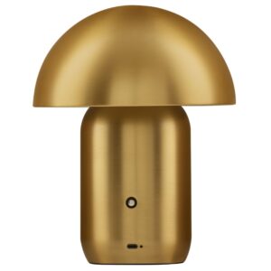 Nova Luce Zlatá kovová nabíjecí stolní LED lampa Pois